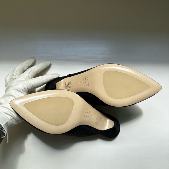 Jenni Kayne Oiled Leather Kitten Heel Mule - Picture 5 of 5